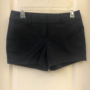 Navy Ann Taylor City Shorts